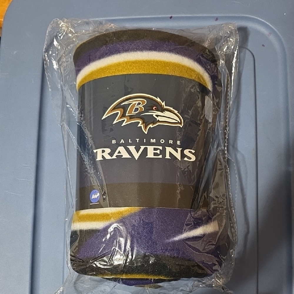 NFL BALTIMORE RAVENS FLEECE THROW NEW IN PKG.
